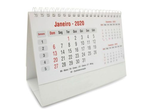 CALENDÁRIO DE MESA