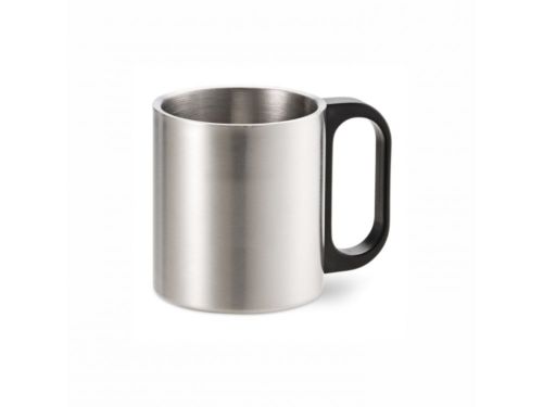 CANECA INOX C/ TAMPA 180ML