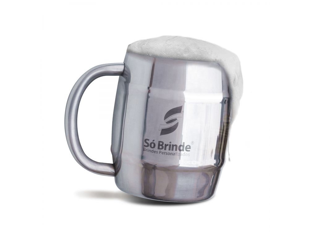 CANECA BARRIL INOX 